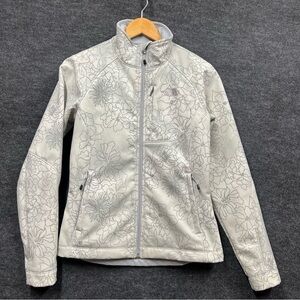 The North Face Womens Apex Bionic II Jacket-Shell White Floral Print Size XS